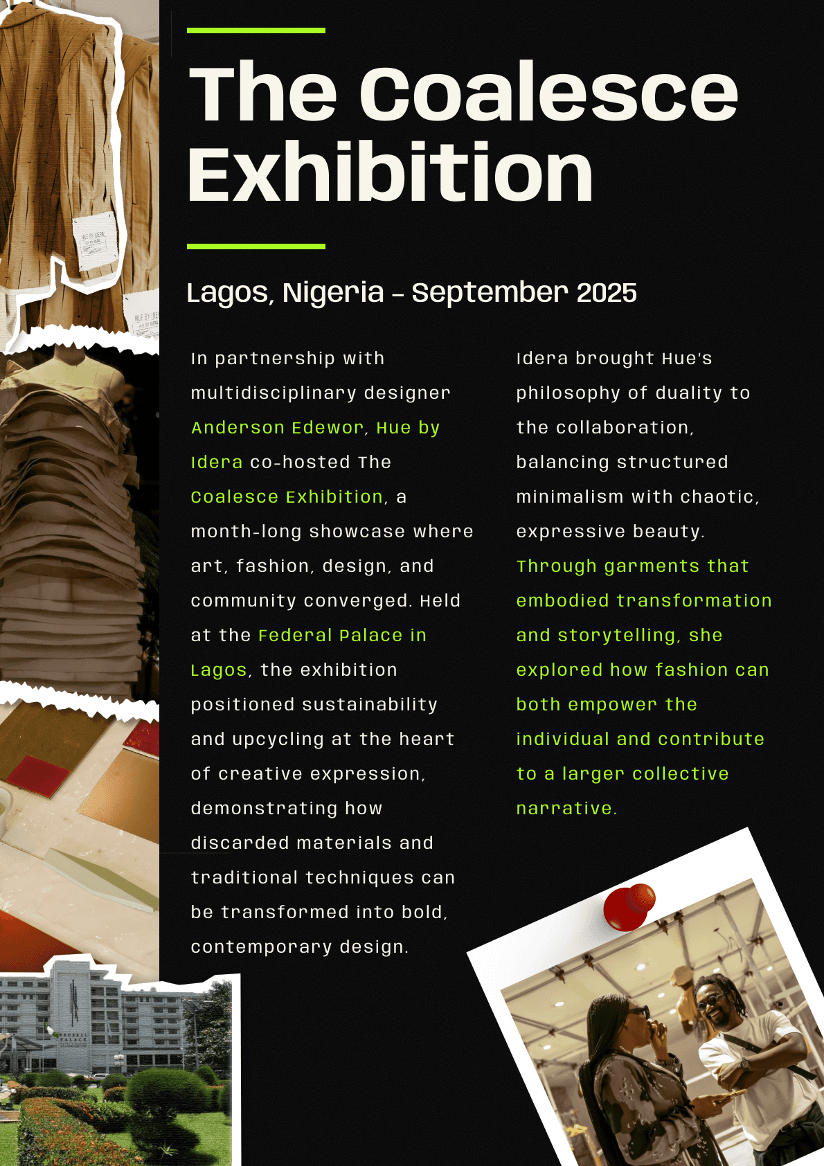 The Coalesce Exhibition