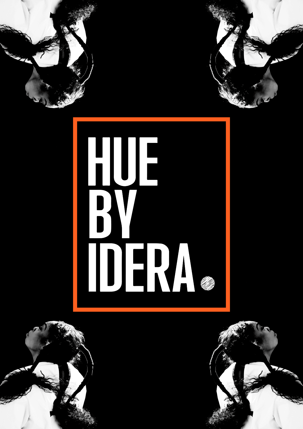Hue by Idera brand lockup on black