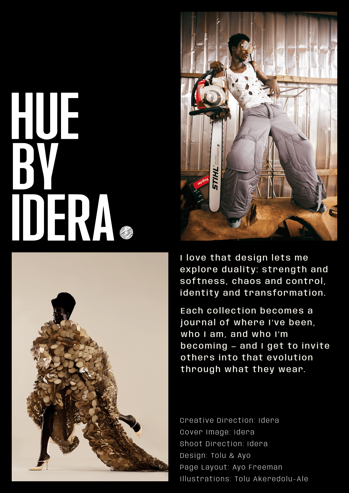 Hue by Idera introduction spread